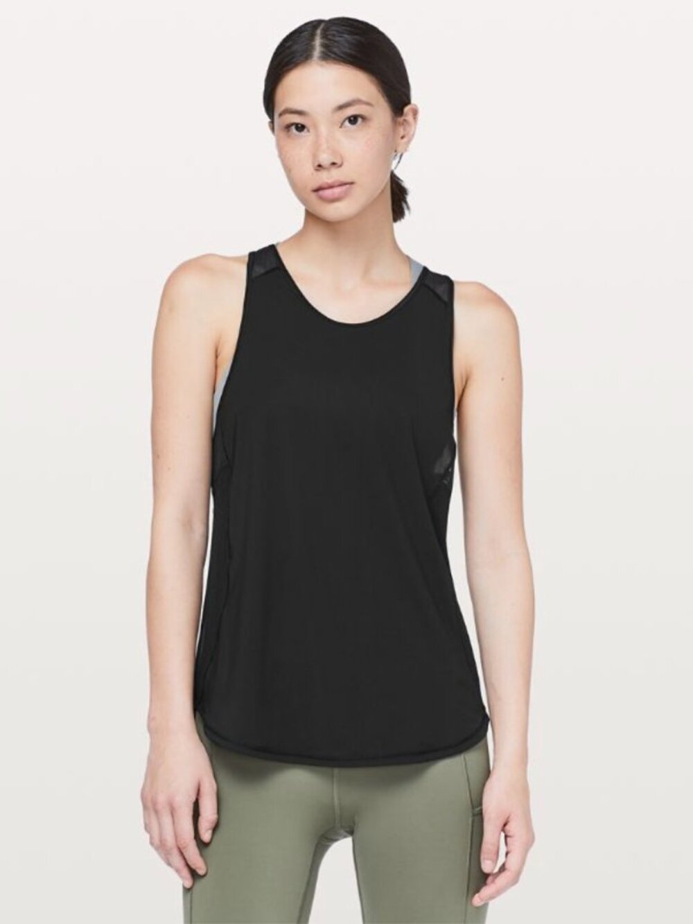 Lululemon Sculpt Tank II Size 8 Black
